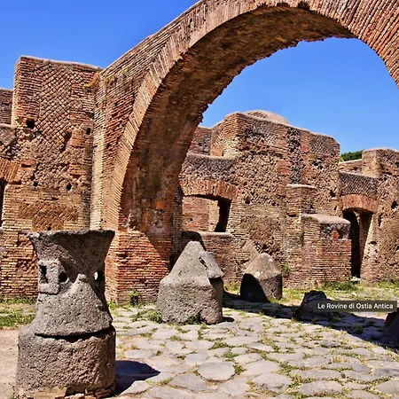 Lägenhet Piuma Celeste A Due Passi Dal Mare E Dal Centro Storico Lido di Ostia
